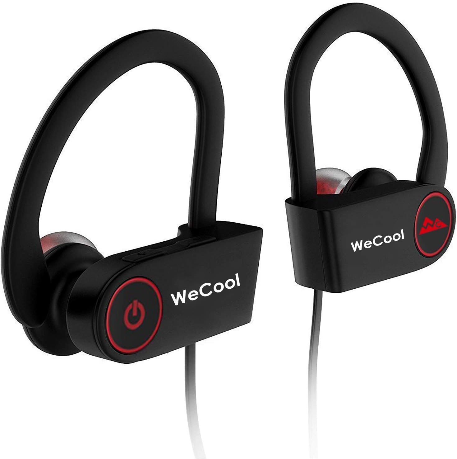 WeCool Joggerz U8i Sports headsets || Bluetooth Earphones for Mobile with mic || Bluetooth Headphones Wireless || Bluetooth Earphones for Immerse Music and Hands Free Calling + Free Carry Case