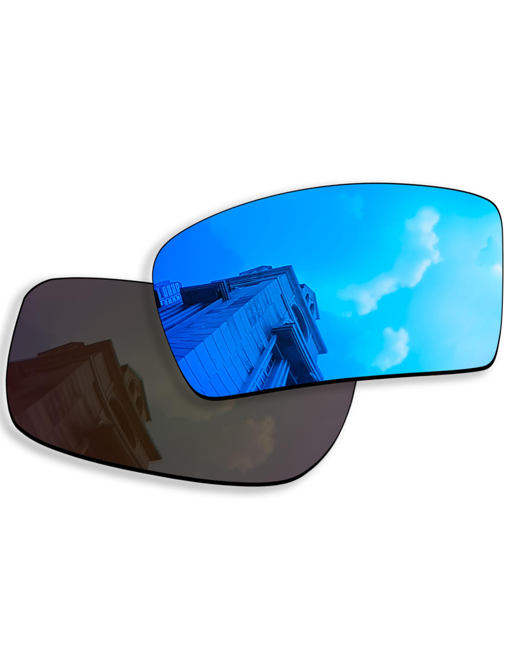 4 pares de lentes de repuesto polarizadas antiarañazos para gafas de sol Oakley Eyepatch 2 OO9136