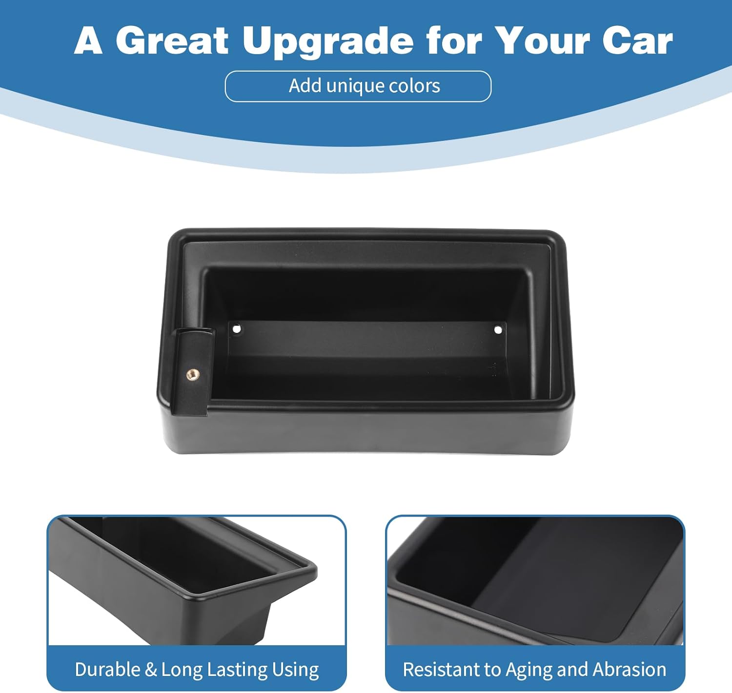 for Nitro Center Console Dash Storage Tray Box Fit for Dodge Nitro 2007-2012 Black Interior Accessories 1pcs