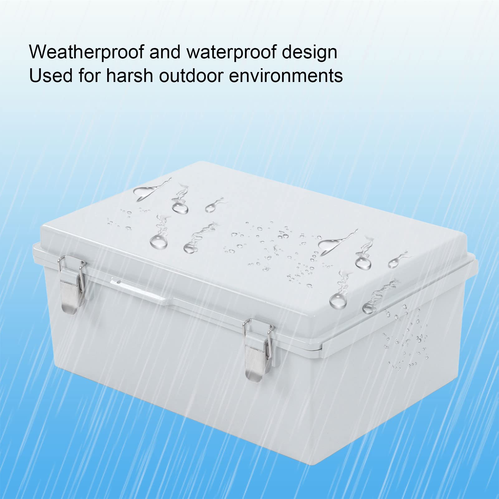 Caja Electrica,Caja de Conexiones Electricas,Caja Estanca Ip65,Caja Exterior Electrica,Adaptable para Conexión de Cables Eléctricos Iluminación de Exteriores