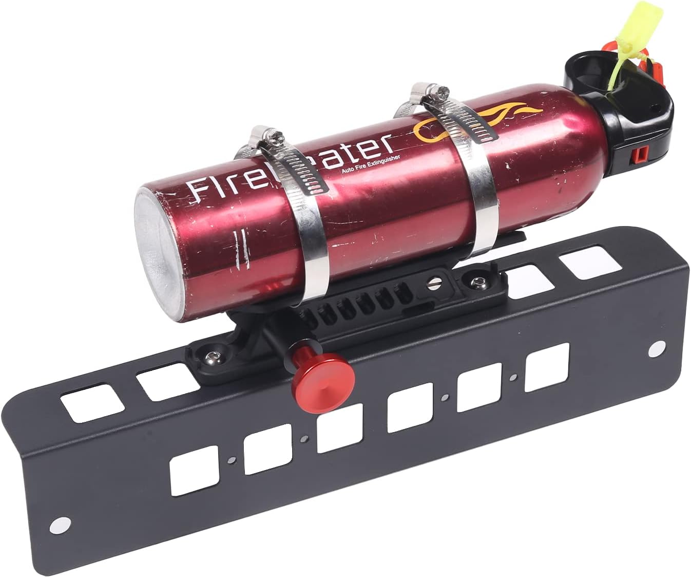 Adjustable Quick Release Roll Bar Fire Extinguisher Mount Holder Brackets Compatible with Ford Maverick 2022 2023, Aluminum Car seat fire Extinguisher Bracket, Car Accessories