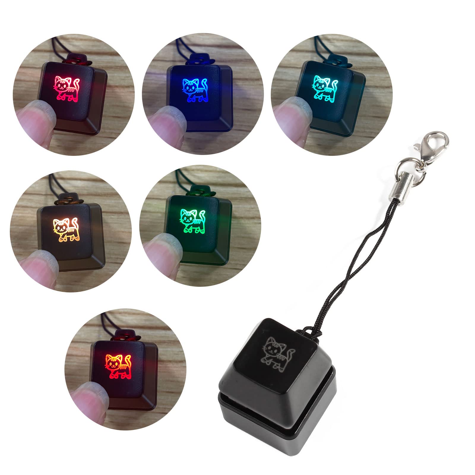 Amazon.co.jp: 漫画猫 バックライト付きメカニカルキーボードスイッチ