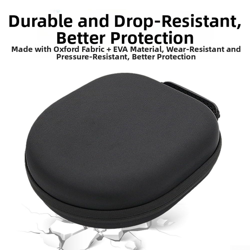 Custodia rigida portatile per cuffie Panasonic per Technics EAH-A800, custodia da viaggio per accessori per cuffie a ioni