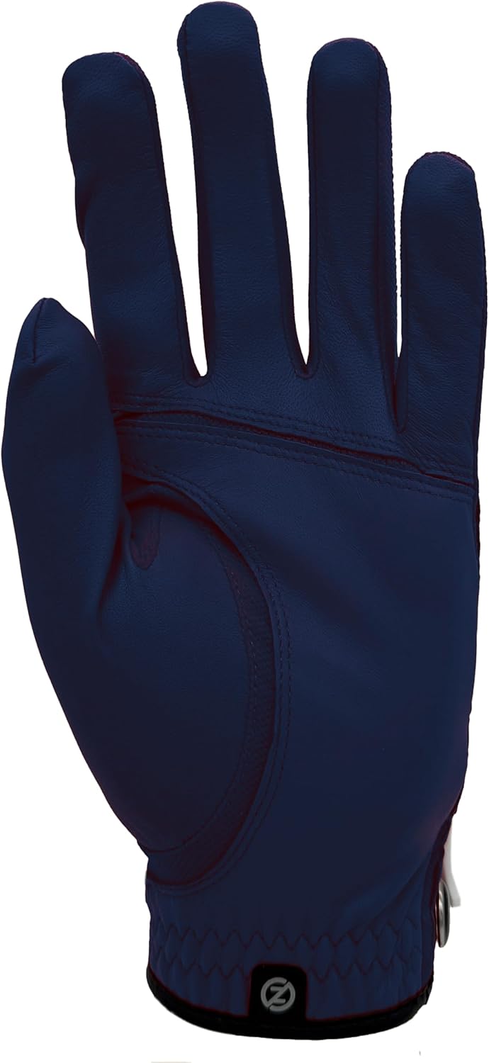 Zero Friction Men's Cabretta Elite Golf Gloves, Universal-Fit One Size