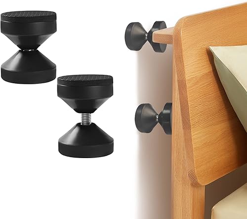 Miniatura 1 de dadop Tapones de cabecera para pared, marco de cama roscado ajustable, herramienta antisacudidas para cama, cabeceros de noche que evitan que se