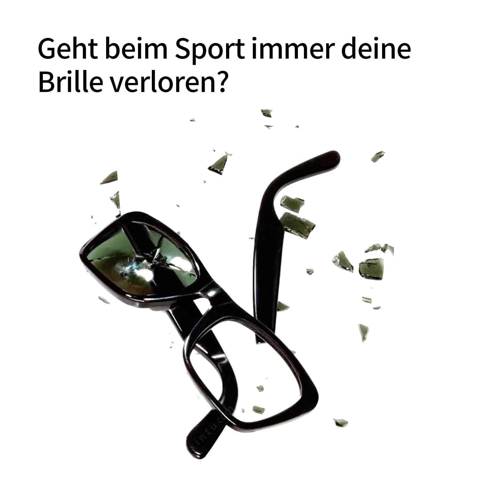 Sportbrillenband | Brillenband für Sportbrillen und Sonnenbrillen | Brille Sportband & fester Halter aus Stoff(2 Stück)