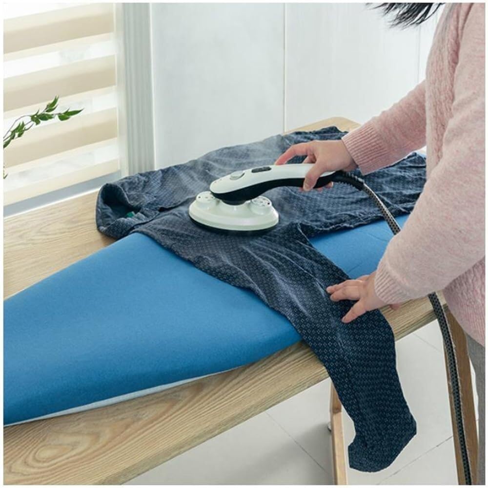 Elastic Ironing Board Cover - Heat Resistant, Cotton Fabric with Heavy Duty Padding for Large Boards (30x13 inch, 76x31 cm)(76 * 31Cm/30 * 13Inch)