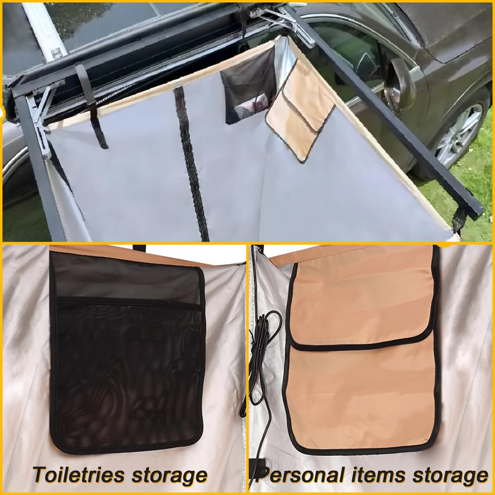 AGFKXO Portable Shower Tent - Camping Shower Tent - 39