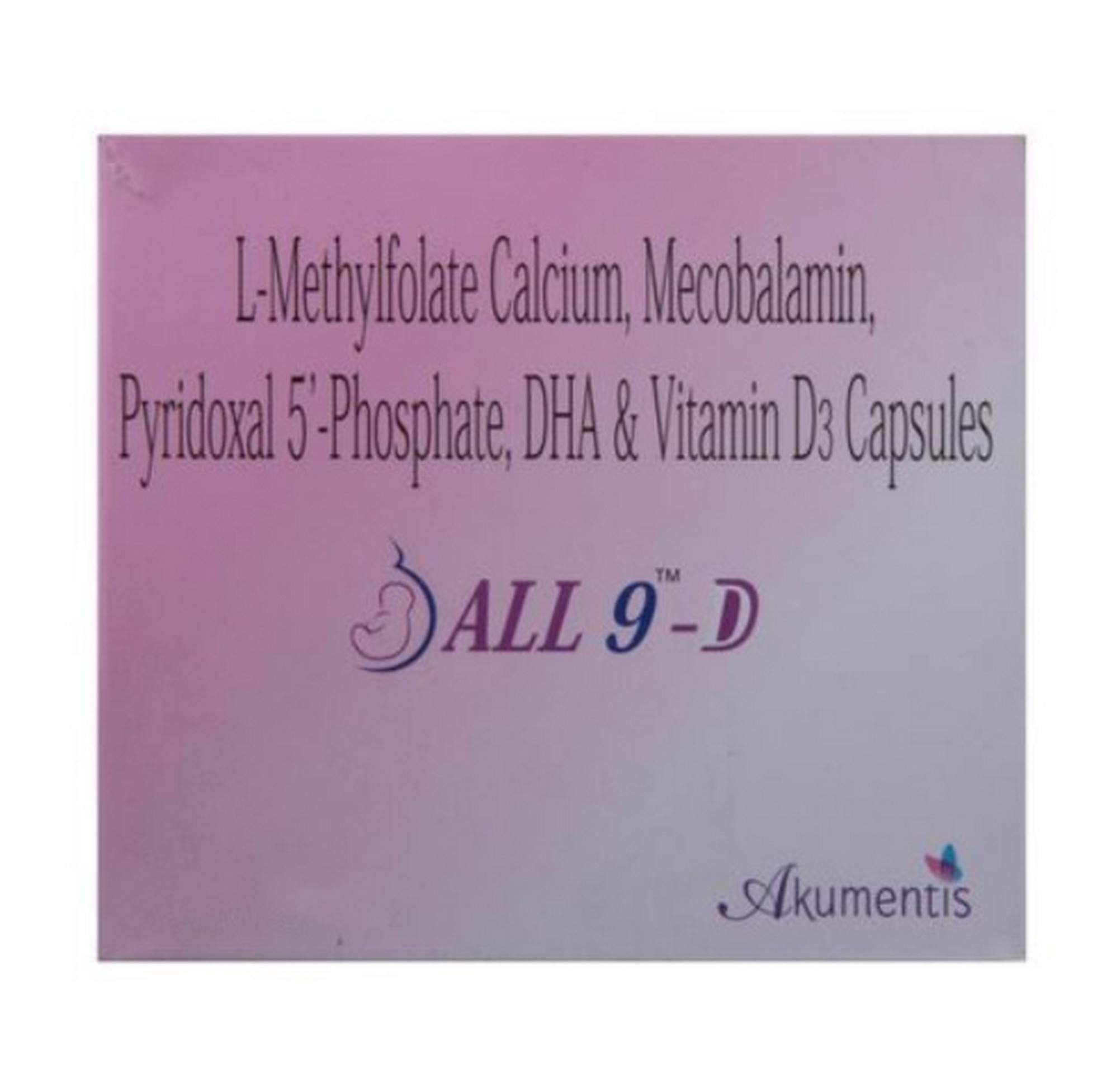 All 9-D - Strip of 10 Capsules