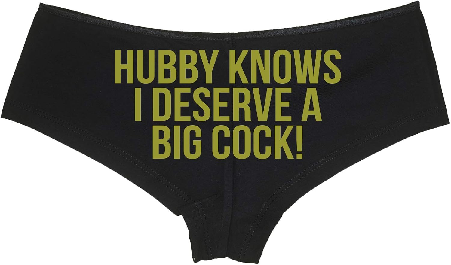 Knaughty Knickers Hubby Knows I Deserve A Big Cock Shared Hot Wife Black Panties