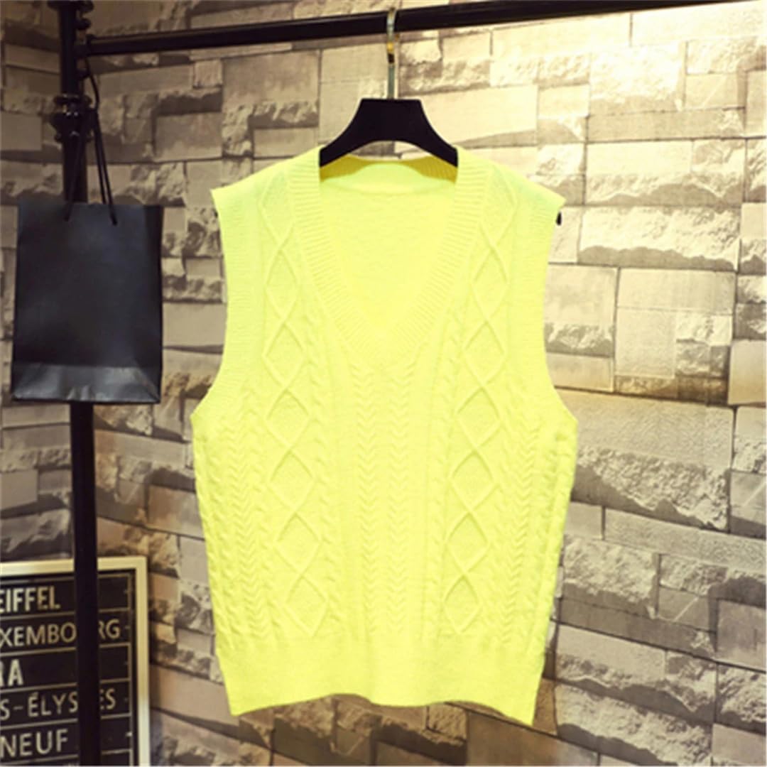 Sweater Sin Mangas Hombre Chaleco Sin Mangas De Punto Para Mujer