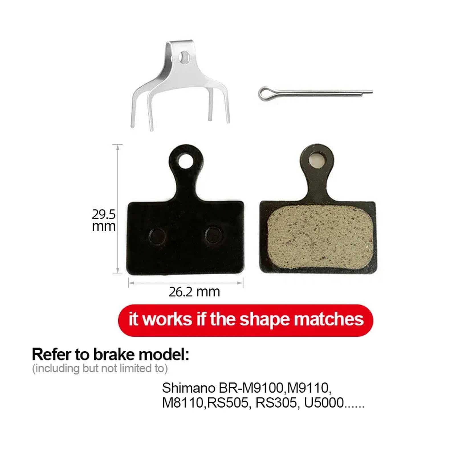 10/20/30 Paare Fahrrad Scheibenbremsbeläge Für Shimano XTR M9100 M9110 XT M8110 Dura Ace R9170 RX400 RS305 405 505 805 Resin Bremsbelag