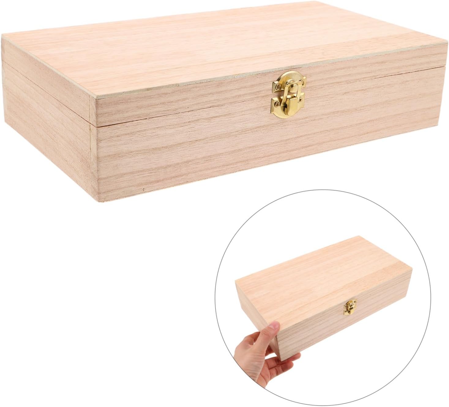 Abaodam Wooden Hydrometer Storage Box and Easy Portability with Foam Insert for Organized Storage Protective Case for Brewing Test Equipment and Accessories, for Home Brewing