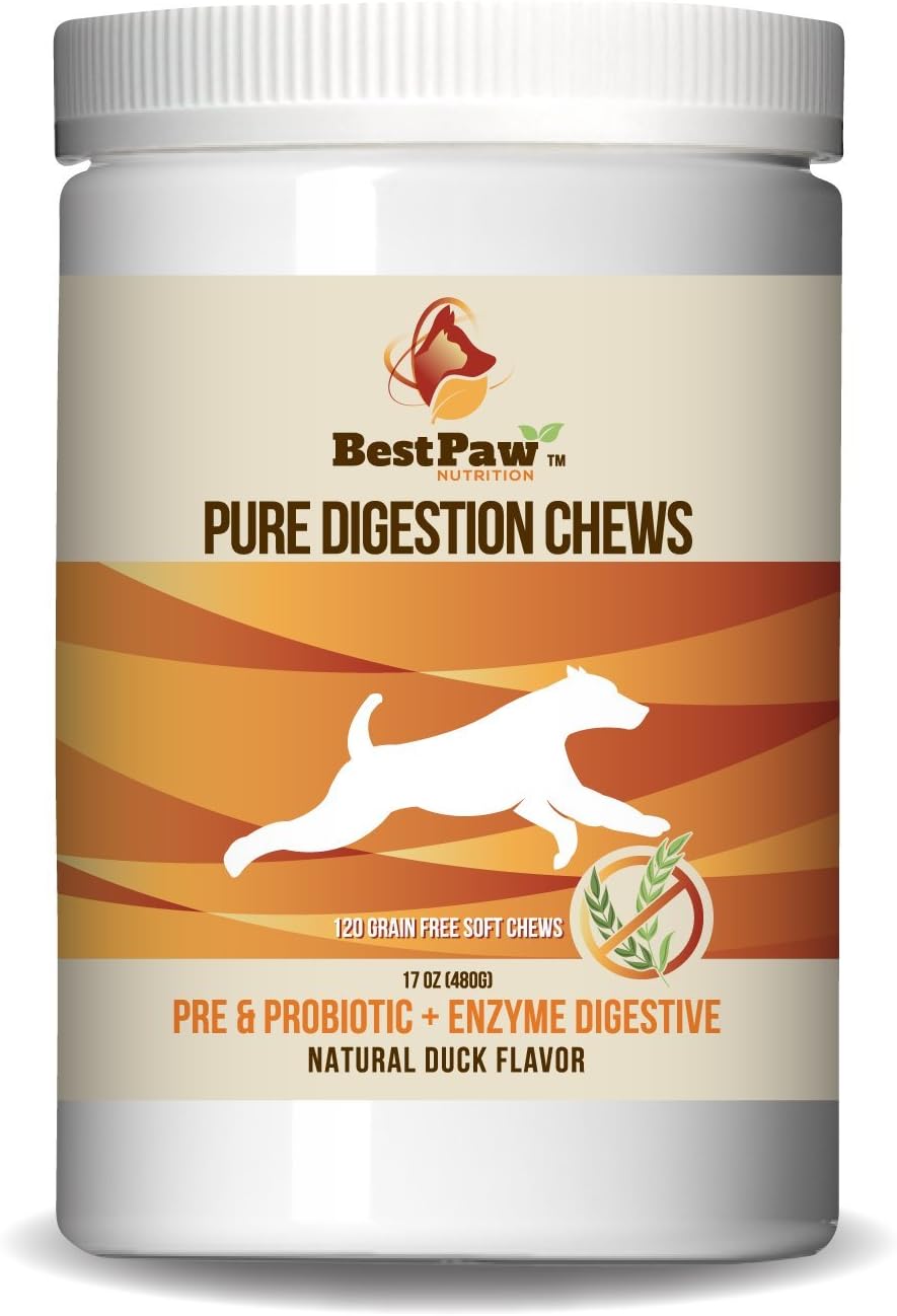 Best Paw Nutrition Pure Digestion Chews 120 Count