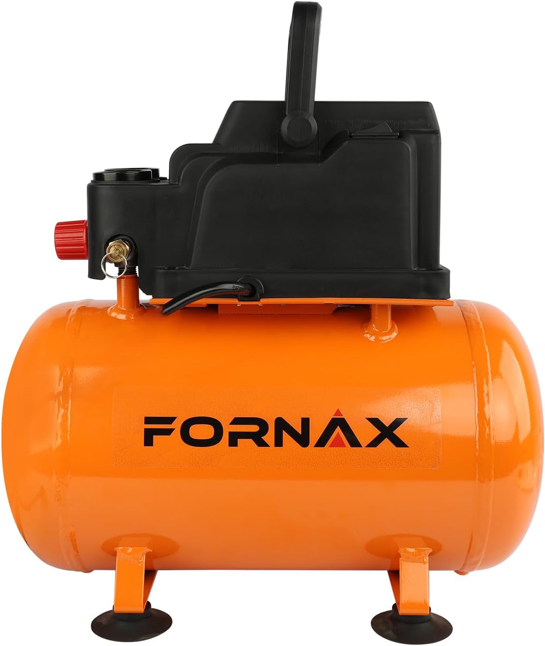 FORNAX 3 Gallon Portable Air Compressor, 110 PSI Hot Dog Air Compressor, Oil Free