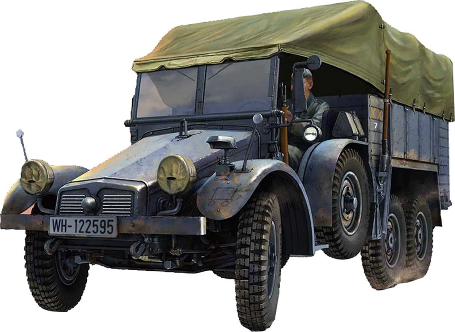 Amazon | ブロンコモデル 1/35 ドイツ クルップ・プロッツェ Kfz.70