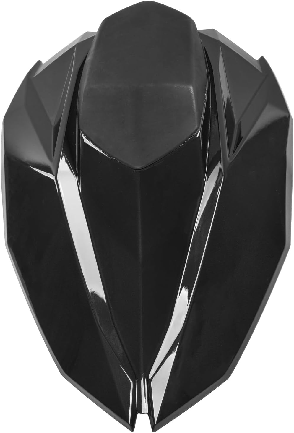 Motorcycle Passenger Seat Cowl Cover for Z800 ABS Plastic Pillion Solo Seat Hump Tail Fairing Compatible with K-awasaki Z-800 Z 800 2013 2014 2015 2016 2017 2018 (Black)