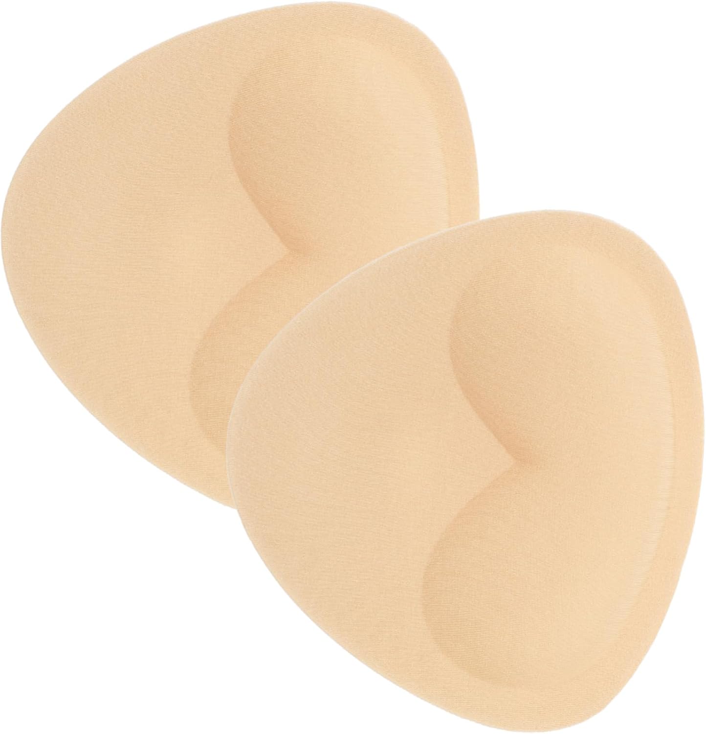 2pcs Sponge Breast Prosthesis Pads for Women Removable Bra Stickers Soft and Comfortable Breast Forms for Post-Surgery Use