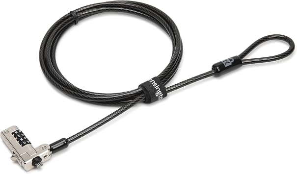 Kensington N17 Dell Laptop Computer Lock, Combination Security Locking Cable (K68008WW) Black