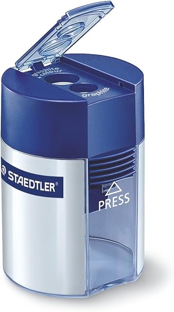 Staedtler Double Hole Tub Pencil Sharpener