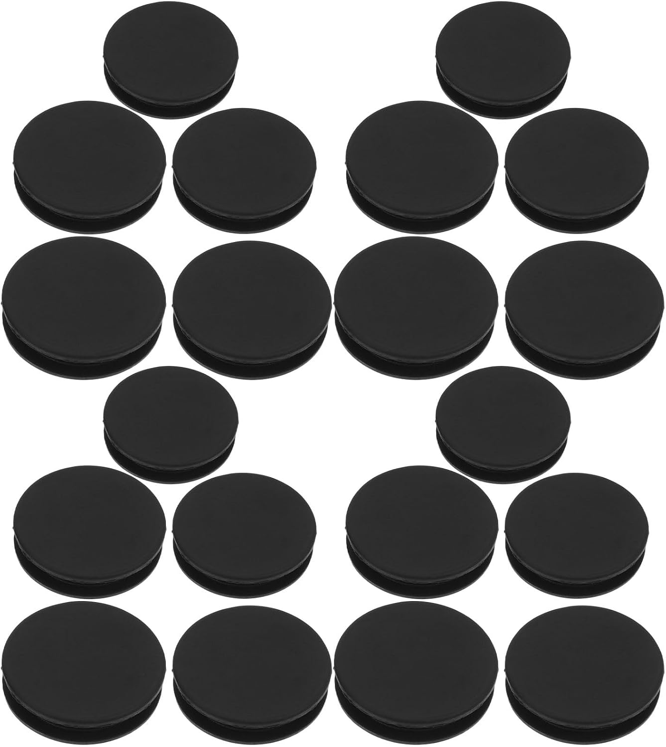 20pcs Piggy Bank Plug: Piggy Bank Stopper Replacement Saving Box Hole Cover - Assorted Sizes Silicone Stopper Plug for Money Saving Box