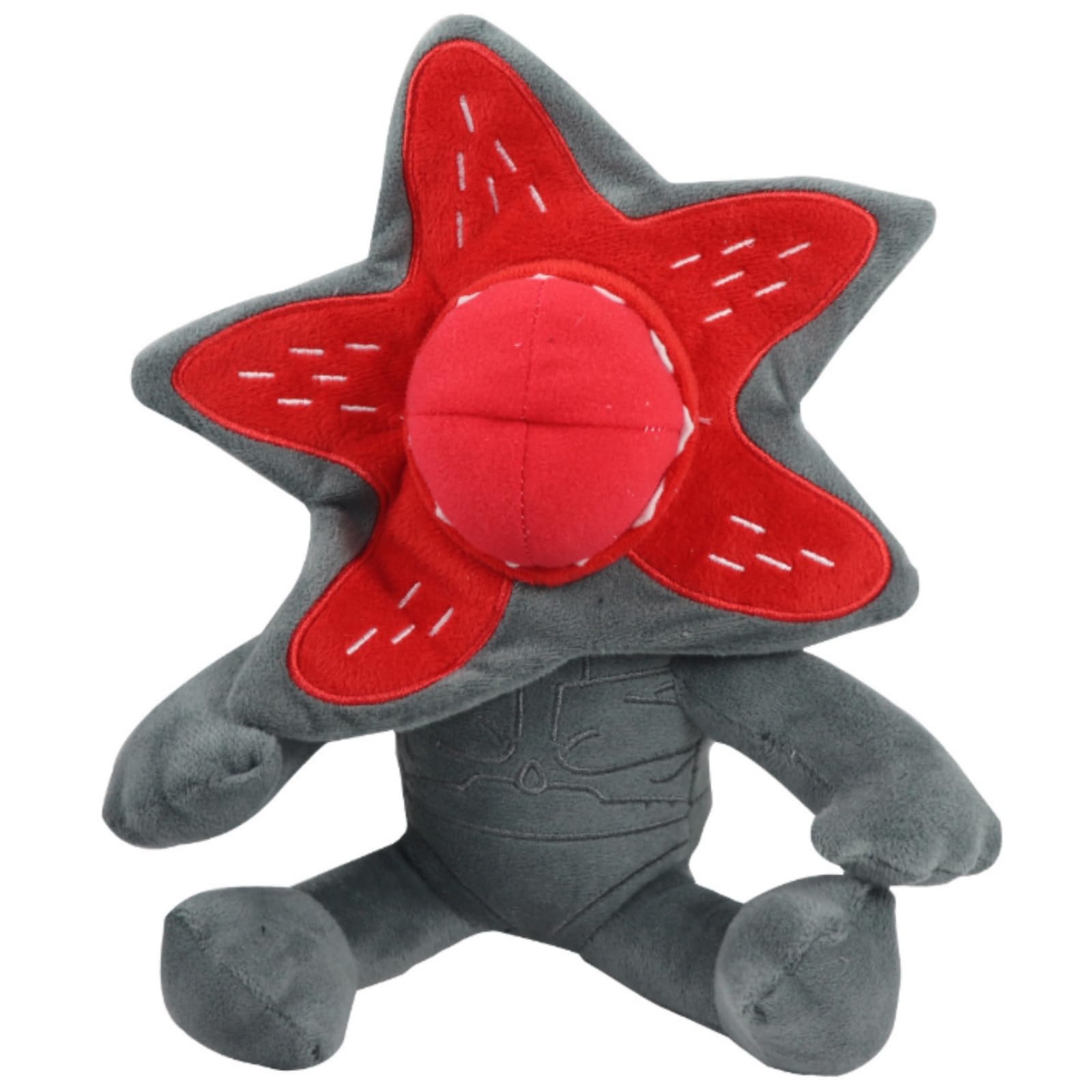 Stranger Things Plush Figure Toys, DemoGorgon Plush Stuffed Animals Monster Horror Stranger Plushies,Flower Head Dog Plush Toy, Soft Stuffed Pillow Doll for Boys Girls (Sitting posture demon)
