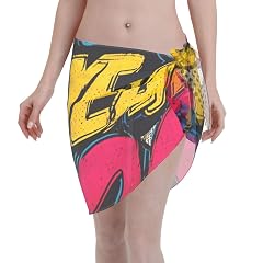 2026 Happy New Year for Quick Drying Womens Swimsuit Cover Ups Breathable Bikini Wrap Beach Dress for Vacation