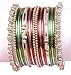 Girls Fashion Style Multi Silver Plated Indian Bangles Party wear Traditional Jewelry (2.8)