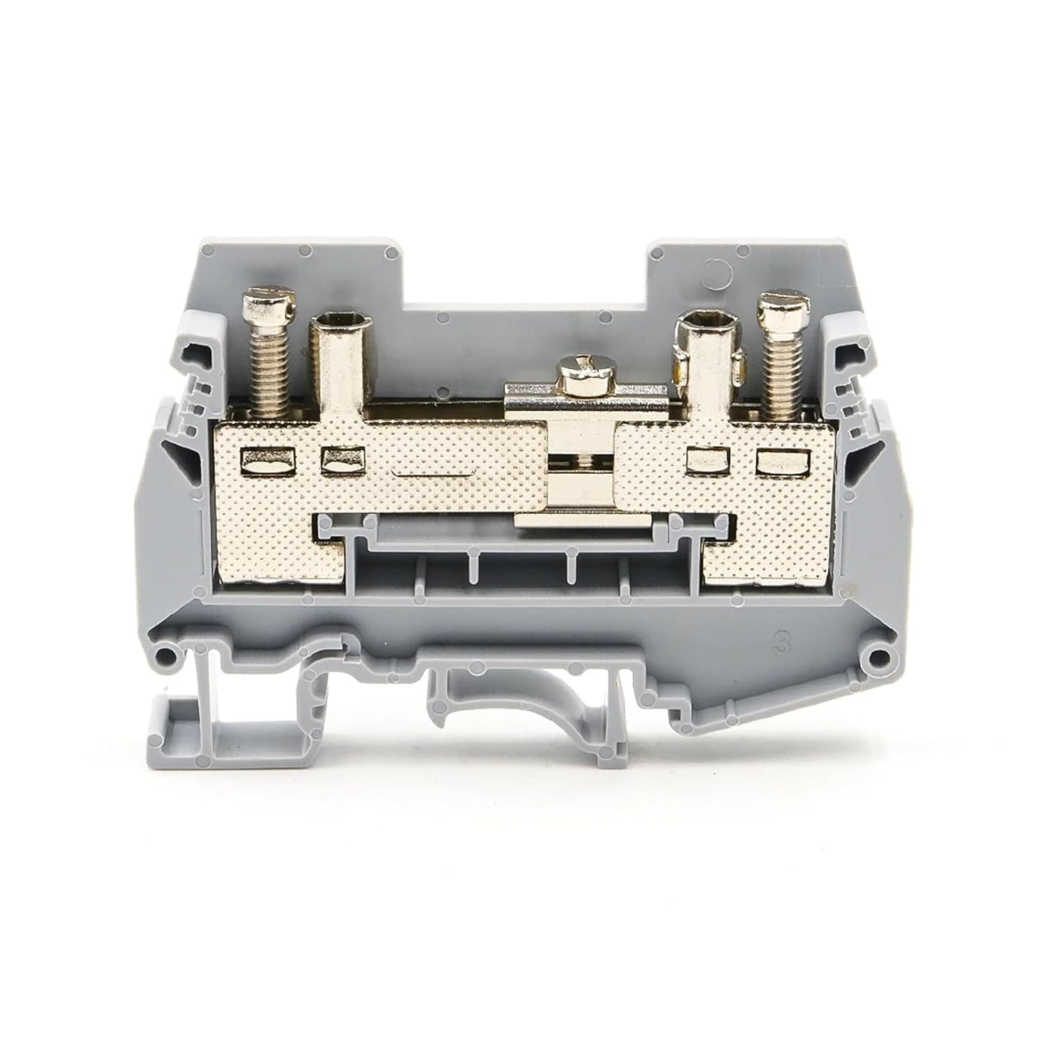 10pcs URTK/6S DIN Rail Terminal Block, high Current 57A 1000V Screw Connection Current Transformer Conductor
