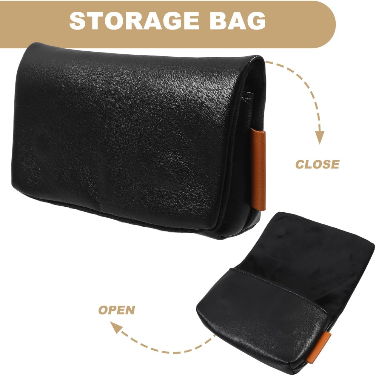 Camera Storage Bag Compact Protective Camera Case Lightweight Carrying Pouch 6.10X3.74X1.57 Inches