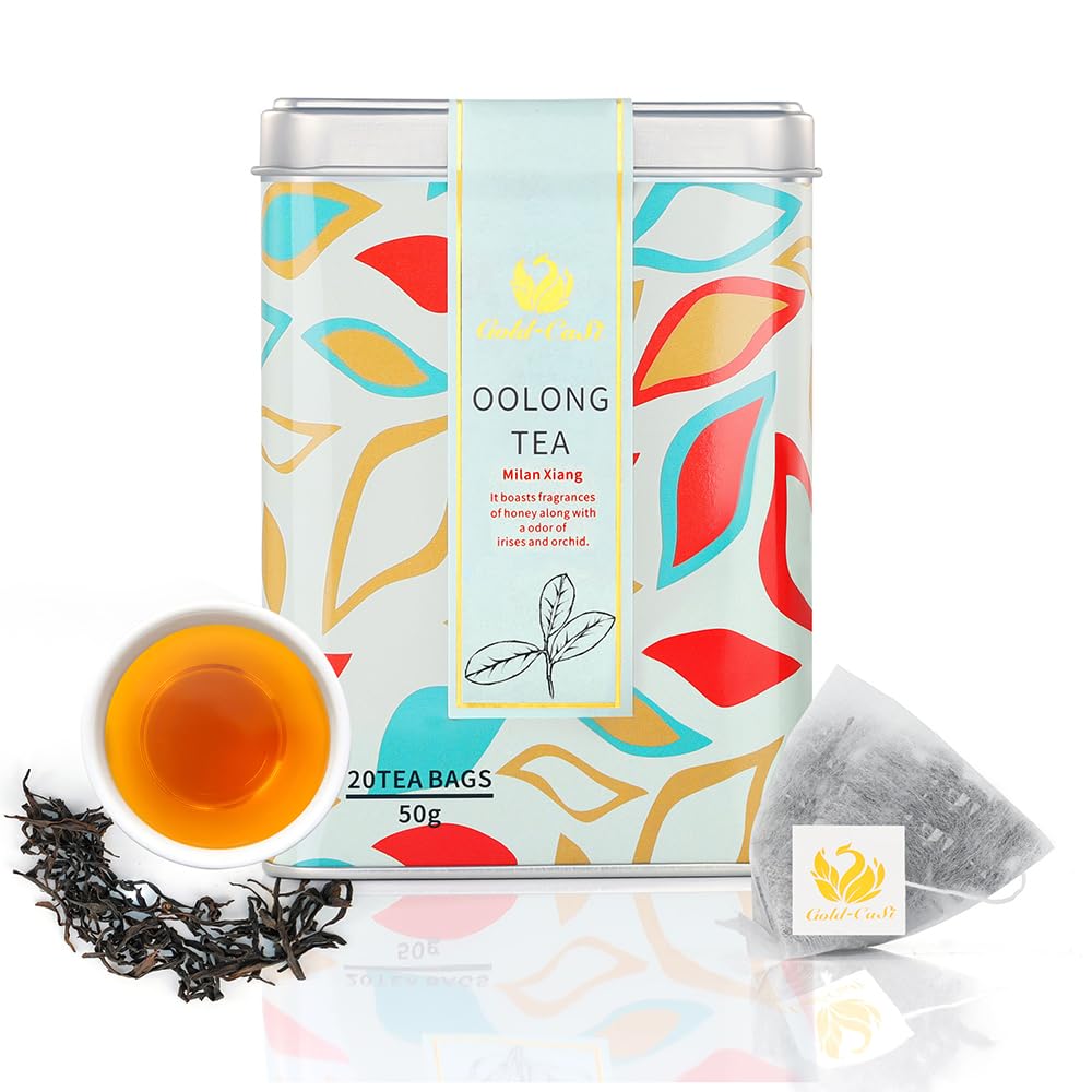 Oolong Tea Bags, Milanxiang Premium Chinese Tea Bags, Premium Organic Oolong Tea, Unsweetened Healthy Tea bag - 20 Tea bags