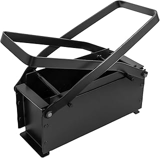 Newspaper Briquette Maker Clumping Press Paper Log Brick Block Briquette Maker Machine DIY Recycle for Fuel Heating Fire Stove Home Tool