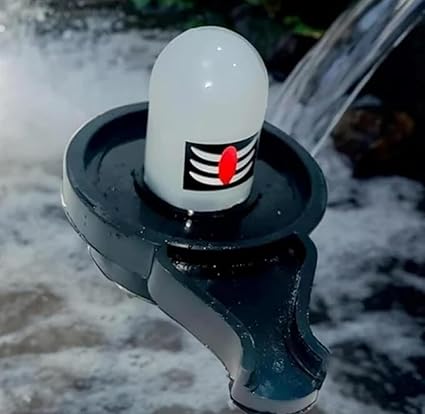 Water Shivling LED Fountain, Decorative Indoor Fountain
