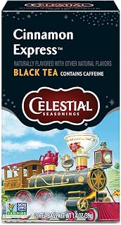 Celestial Seasonings Cinnamon Express Black Tea 20 Tea Bags