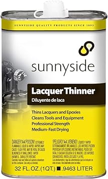 Sunnyside 45732 Lacquer and Epoxy Thinner, Quart
