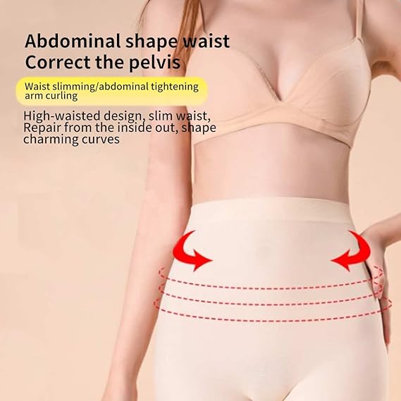 SUIUOI 2 Stuks Dames Billen Lifter Hip, Hoge Taille en Buik Enhancer Control Broek, Nep Ass Gewatteerde Broek Hip Enhancer Body Shaper Shapewear, Buttock Boyshorts Shorts, Zwart Beige, M