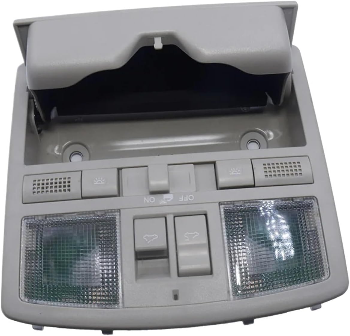 Gray Overhead Console W/Down Light Compatible with Mazda 6 2009 2010 2011-2013 W/Sunroof GS4C-69-970D-75