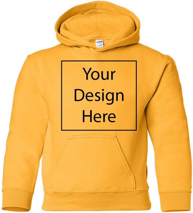 City Shirts Add Your Own Text and Design Custom Personalized Youth Sweatshirt Hoodie