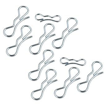 Hardware Pins 194209 Deck Clip 194208 7/16 5/16 Bow Tie Lock Cotter Pin