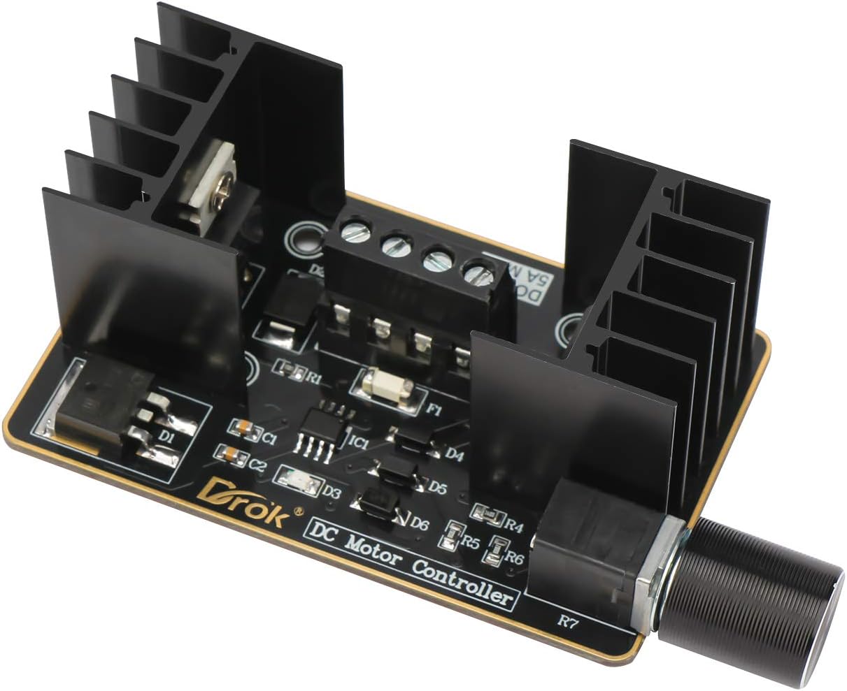 DROK DC Motor Speed Controller Terminal Connections