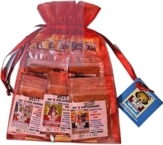 Big Axe Spice® 5 Sample HOT & SPICY Samples Salt-Free Seasoning Baby Bear Pinch Packet Variety Sample Gift Set