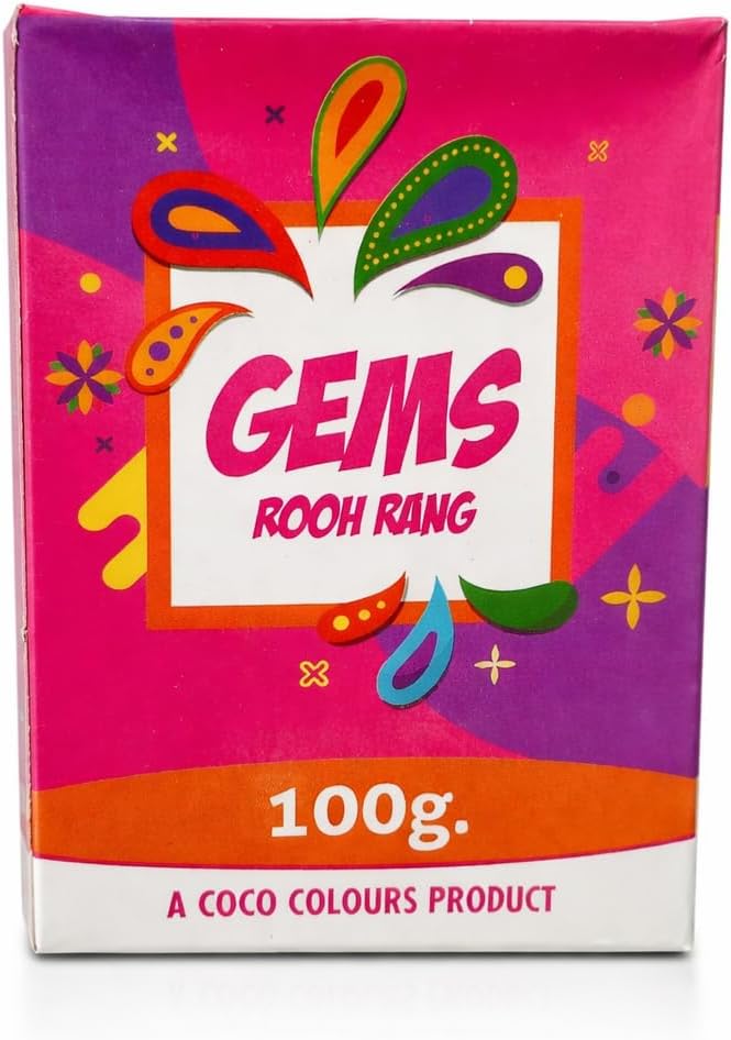Holi Water Colour Powder, 50 gram (2, Pink)