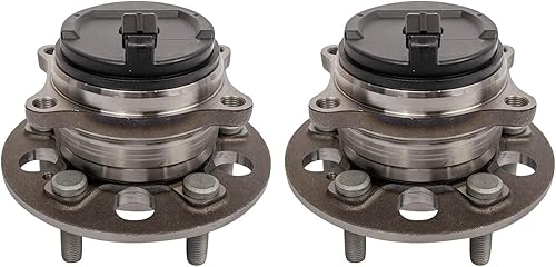 Vista 1377 de TRQ Juego de 2 rodamientos y bujes de rueda trasera izquierda y derecha compatible con Ford Expedition 2007-2010 Lincoln Navigator 2007-2010