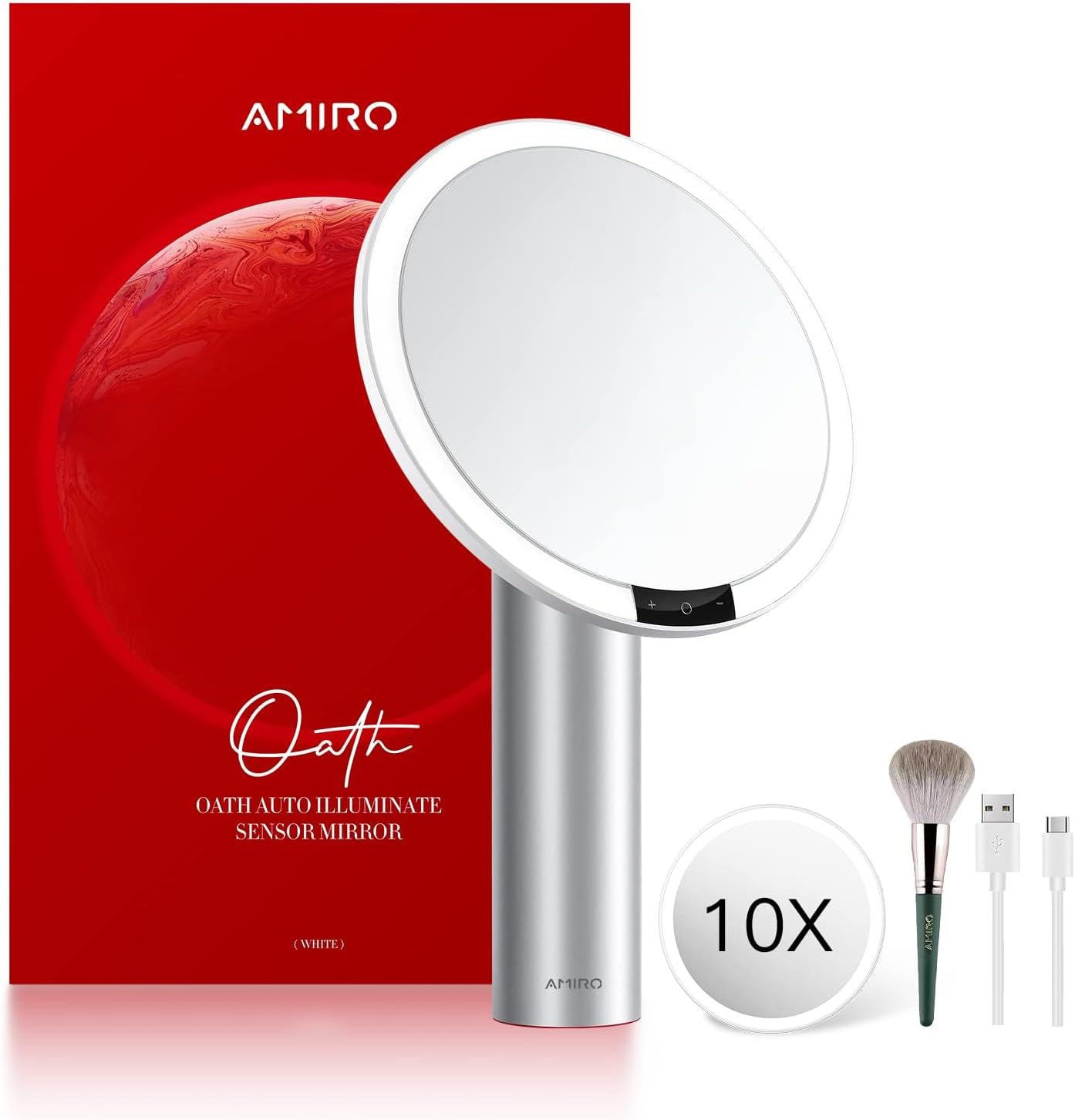 AMIRO AMIRO 女優ミラー OATH スマートセンサーミラー AML009M 取扱