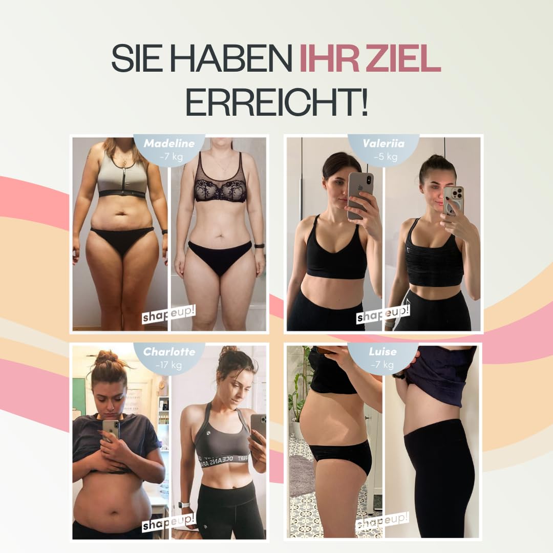 SHAPE REPUBLIC - Appetitzügler 180 Kapseln - Stoffwechsel Komplex mit Glucomannan aus der Konjakwurzel & Chrom - 3000 mg pro Tagesdosis