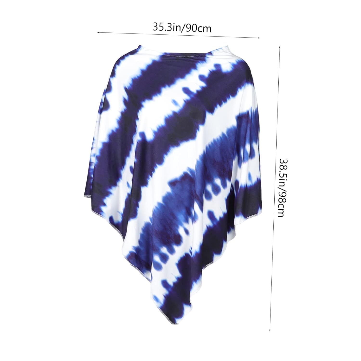 Toddmomy Multi-Functional Nursing Cover for Breastfeeding Stretchy Chic Design Versatile Seat Stroller Canopy for Fashionable Moms Easy Installation Gradient Pattern