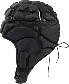 Rugby Helmet Soccer Scrum Cap Adjustable Soft Shell 7v7 Flag Football Headguard Headgear Protective Cap for Youth Adults