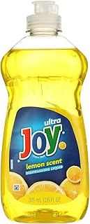 Joy Ultra Dishwashing Liquid, Lemon Scent 12.60 oz (Pack of 8)