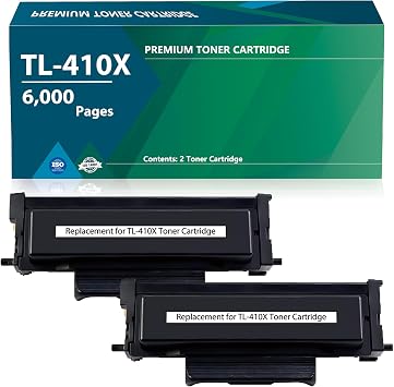 TL-410X Toner Cartridge for Pantum TL-410X TL-410 for M7102DW M6802FDW P3300DW P3012DW M7100DW P3302DW P3302DN M6800FDW 6000 Pages, 2Pack