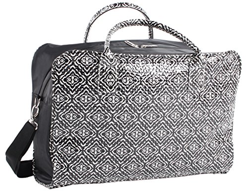 Nicole Miller Teagan 20" Carry On Satchel (Black) #TOP30